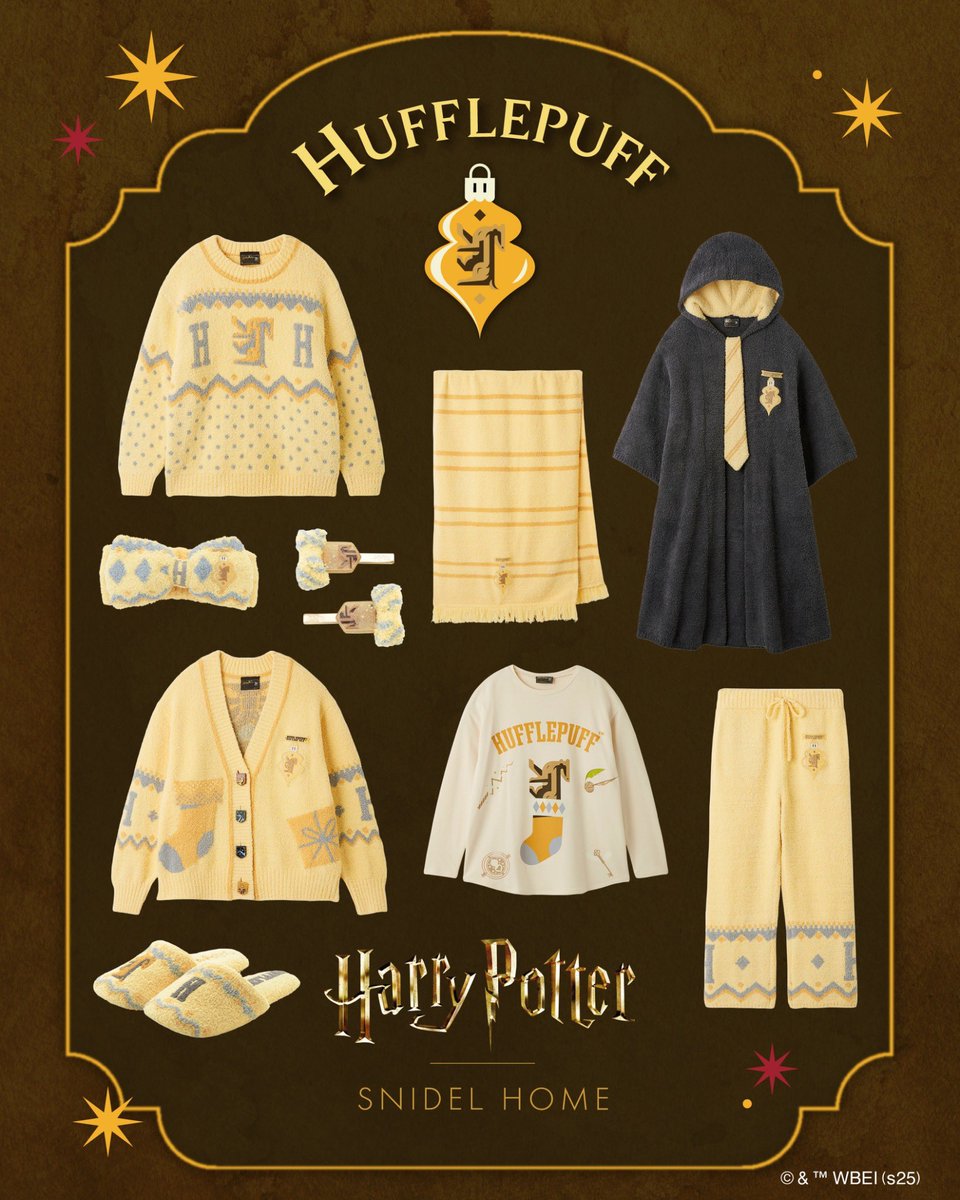 SNIDELHOME's tweet photo. ＼本日情報解禁✨／

映画「Harry Potter」をテーマにしたフィーチャリングコレクションより、待望の第4弾が登場⚜️
ホリデーシーズンにワクワクするような、とっておきの魔法をかけて🪄
▶︎ https://t.co/Gi8ABJMNW6

📝10/31(金)正午よりWEB先行発売
📝11/1(土)より全国店舗発売

#ハリポタ https://t.co/yAmFdzcxPC