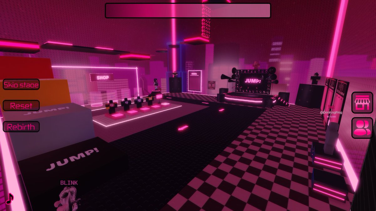 pinkyisblink's tweet image. Here's a sneak of my tower lobby.. after my leaderboards are done, the game will be officially released!!
#ROBLOX #RobloxStudio #newgame #robloxdev #gamdev #tower #obby #blackpink #jump