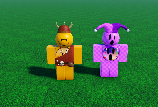 stubsusername's tweet image. hi i made the caveman skin for enfosi (along with jester cheerer but that skin is old)
heres some screenshots of the full model
glad to get to have my stuff put in a game like this its pretty awesome
#enfosi #ROBLOX #RobloxDev