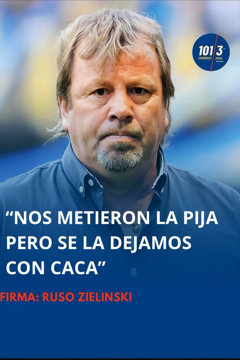 🚨#URGENTE| 
🎙️ASI DECLARÓ el RUSO ZIELINSKI, tras el encuentro ERÓTICO entre Belgrano y Argentinos Juniors.

Via: <a href="/ShowsportCanal/">Canal Showsport</a> 
Terrible.😳👀