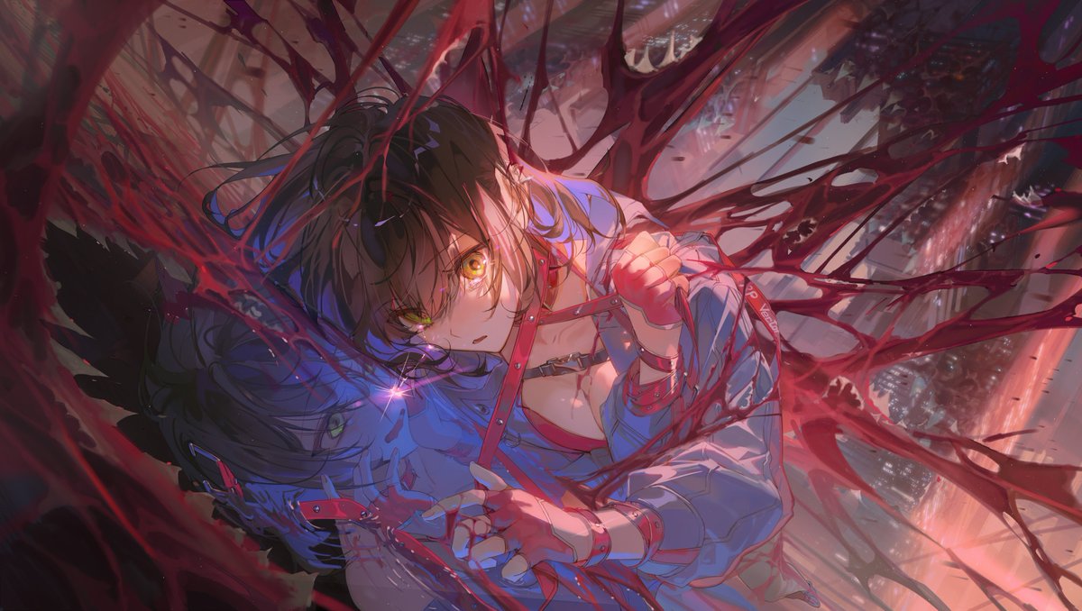 카오스제로나이트메어(<a href="/CZN_Official_KR/">카오스 제로 나이트메어</a>) 글로벌 런칭을 축하합니다!
좋은 기회로 일러스트 작업했습니다! 많은 관심 부탁 드려요🥳
#카제나 #CZN