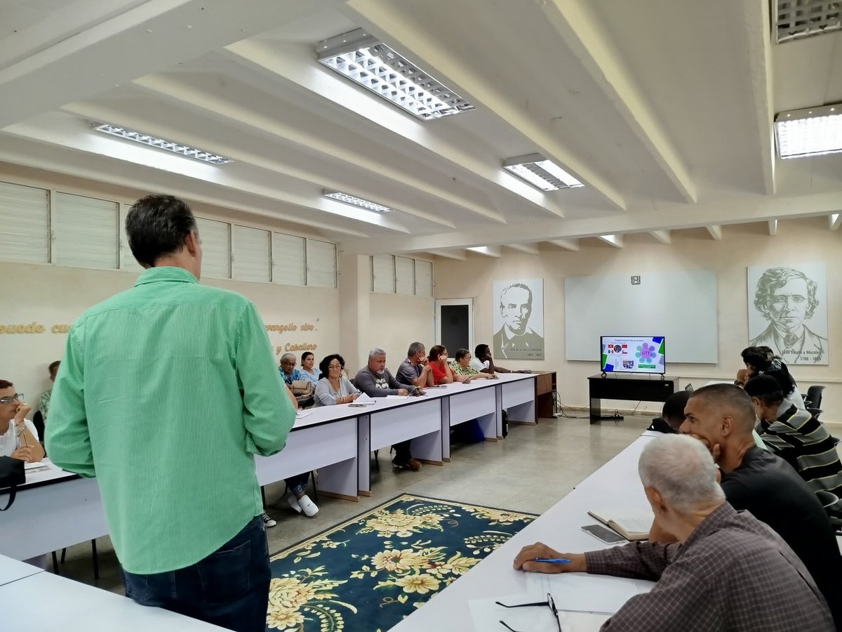 daimarc's tweet image. Continúa el proceso de consulta especializada del Anteproyecto de Ley de Ciencia, Tecnología e Innovación, esta vez en Pinar del Río y Artemisa. Valiosos intercambios y propuestas meritorias! #CienciaCubana