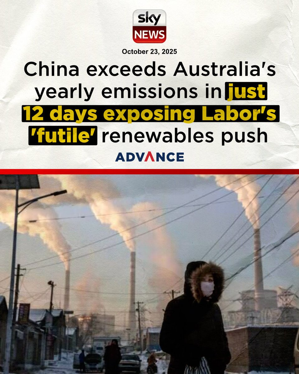 FairAusADV's tweet image. Tell us again the one about how stopping 1% of global emissions with Net Zero in Australia will stop climate change ...