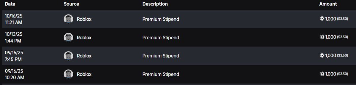 RoGameNews's tweet image. Some Roblox users might be getting Double Charged for Premium, make sure to check your billing.
#RobloxDevs #RobloxDev #Roblox #Premium #Billing #Robux