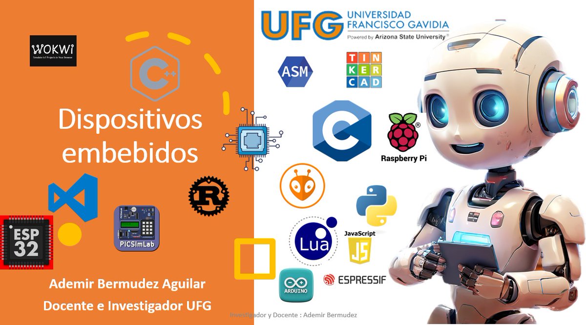 bermudez_ademir's tweet image. Taller clase 3
Tema: Sistemas embebidos
Comunidad FIS
22/10/2025
#ufg #esp32 #arduino #esp32 #python