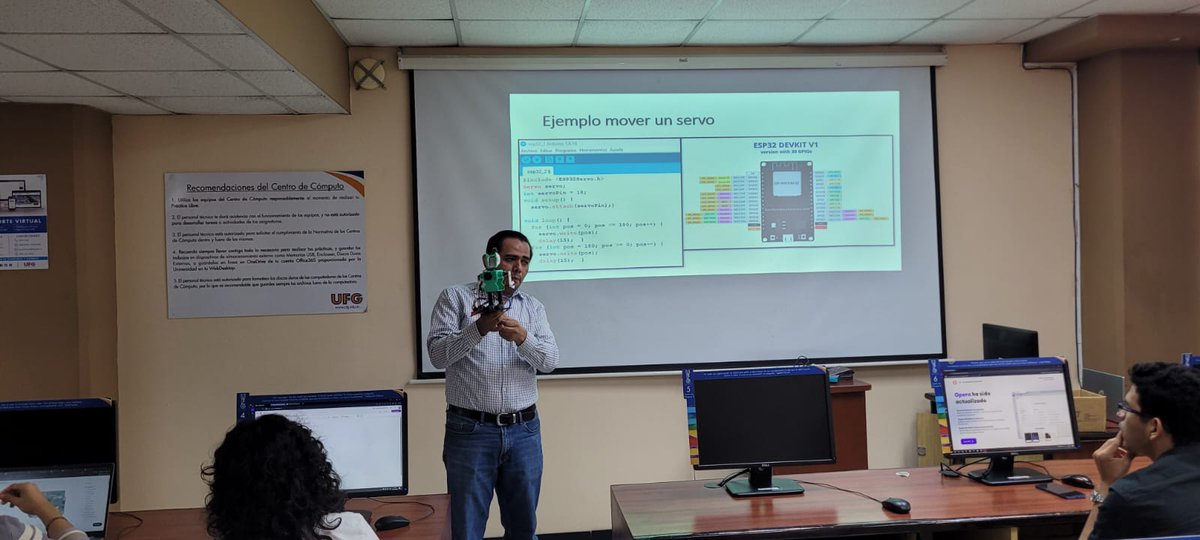 bermudez_ademir's tweet image. Taller clase 3
Tema: Sistemas embebidos
Comunidad FIS
22/10/2025
#ufg #esp32 #arduino #esp32 #python