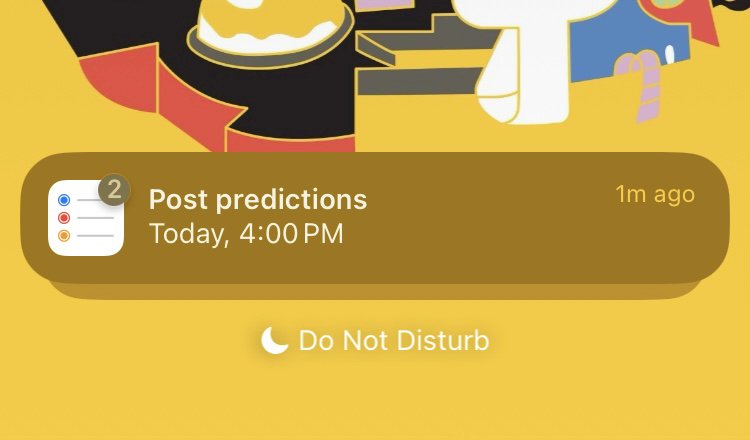 Time to delete this reminder.

Change is on the horizon.