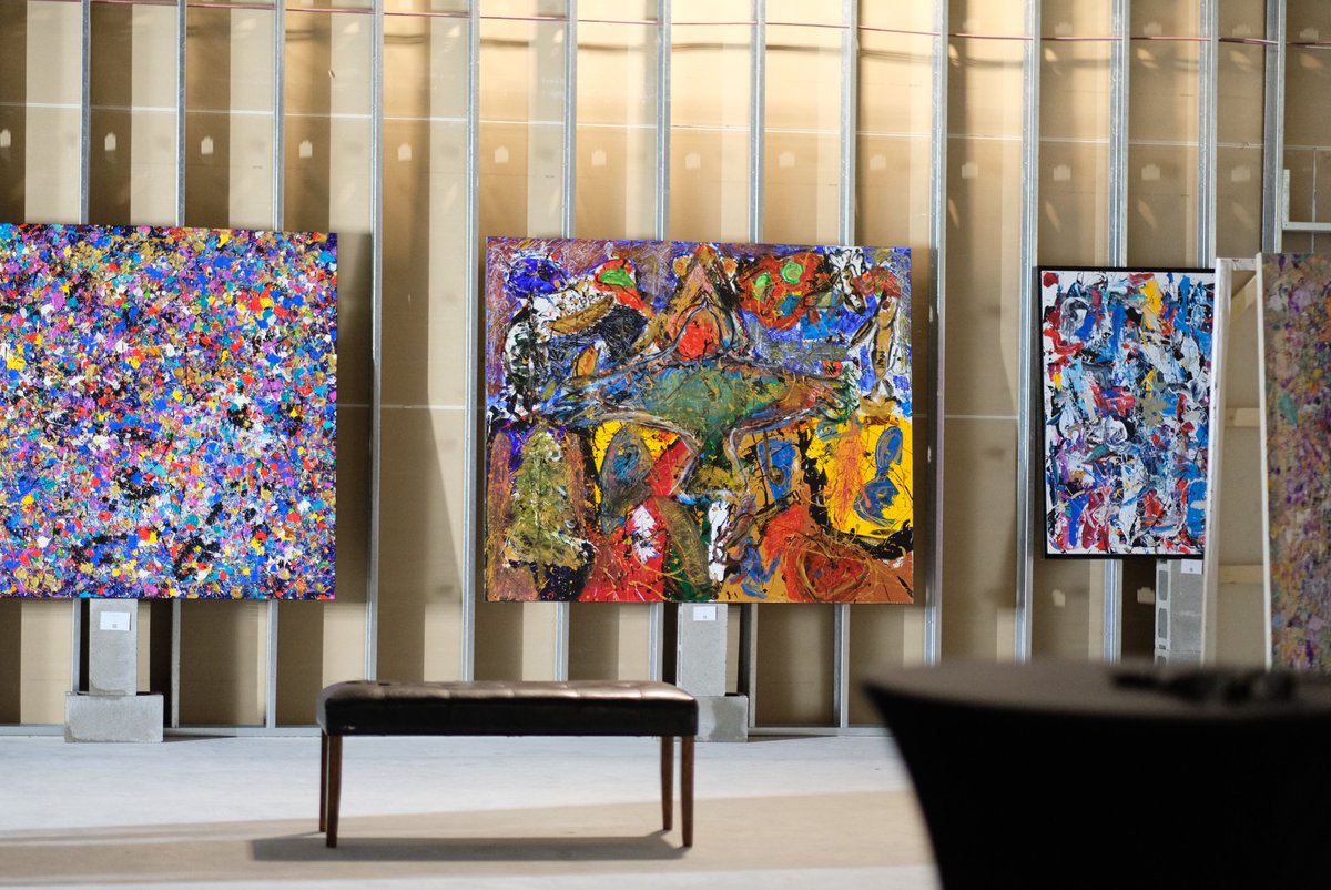 DLVisionMode's tweet image. Superbe exposition de l&apos;artiste Jean-Philippe Fortin à visiter demain et samedi au Complexe Novi de Québec intitulée Mémoire afin d&apos;être envoûté par autant de force et de créativité !  
#ArtContemporain #Artiste #FortinArtiste #DLVisionmode