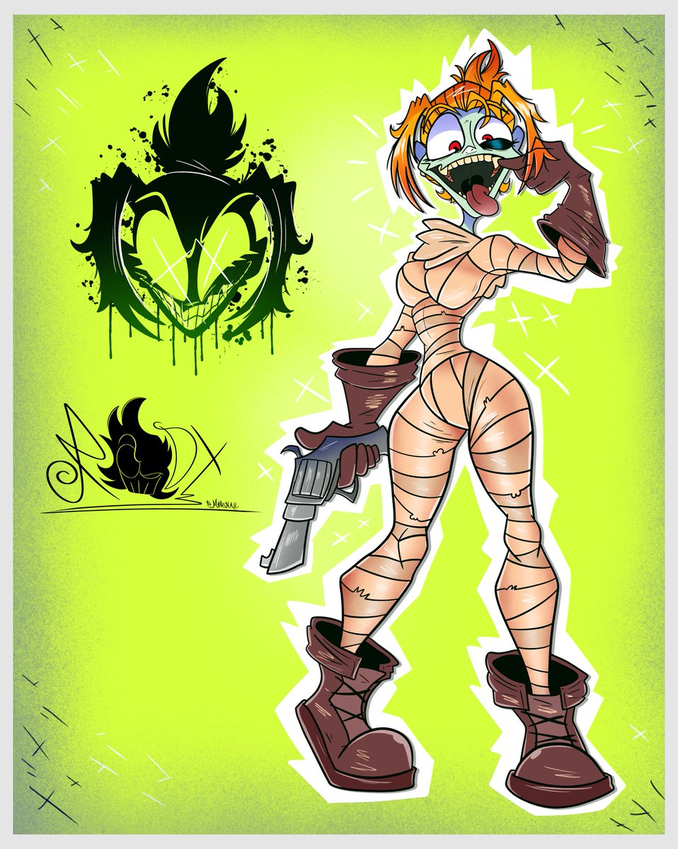 Who would have thought that Mel Gaslight District would save me from my art block for the second time!