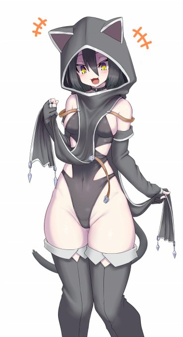 平然と見せてくれるクロネちゃん 