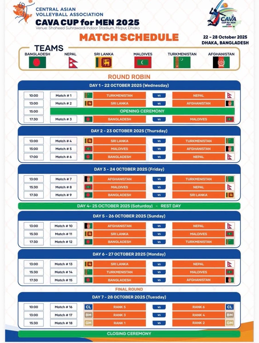 Asian Volleyball Confederation tweet media