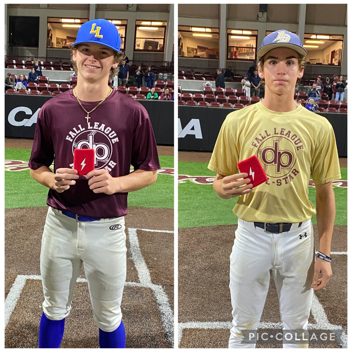 DP Lowcountry All Star Charlie Hustle Award Winners: Seabrooke Greene (Lowcountry Leadership) and Blake Doossche (Lucy Beckham)