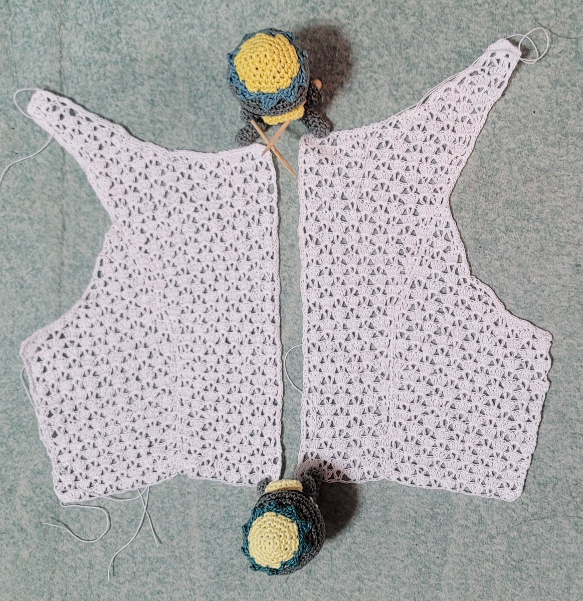 ~casse-croûte1936~うさぎ☆様オーダーページ Fairy Cotton / うさぎ 変わり織り/グリーン/ベージュ/紫