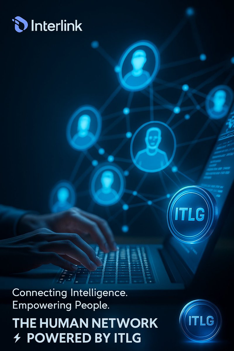 jellyfishhh22's tweet photo. ๐ Connecting Intelligence. Empowering People.
At Interlink, we believe the future belongs to those who connect โ humans and technology, working together as one powerful network.
โก The Human Network โ Powered by ITLG
#Interlink #ITLG #FutureEngine #TheHumanNetwork https://t.co/4mLIbnXUdC