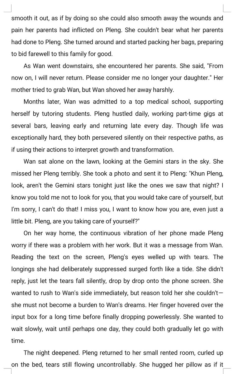 lmsywang02's tweet image. This series of articles mainly focuses on the 13 years after Wan and Pleng's separation. They endured 13 years of pain, but in the Affair we didn't see it. In this series, I will write about the 13 years as I imagine them. 
#ลูกหมีซอนญ่า #LMSY 
#SonyaSaranphat 
#LMlookmhee