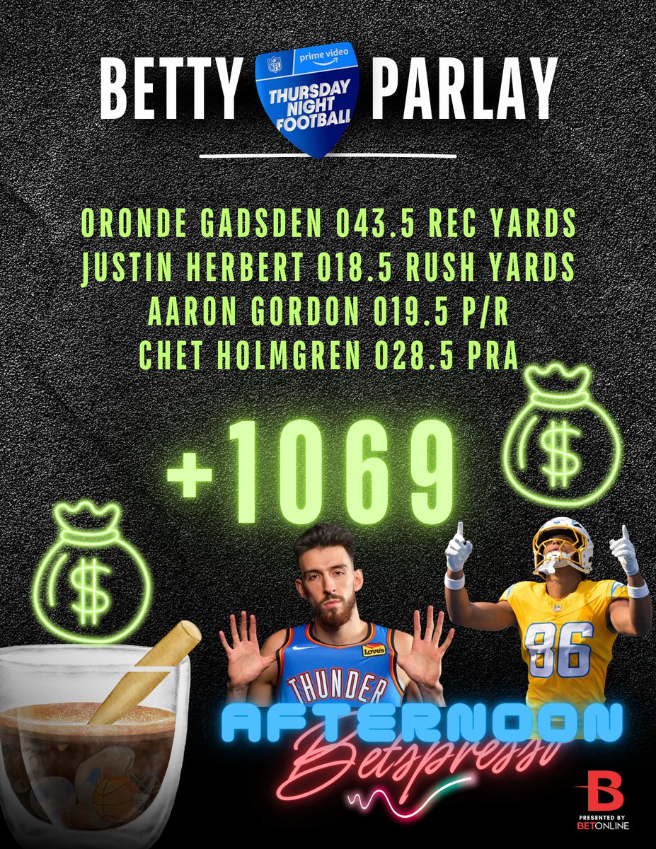 YourBettingNews's tweet image. BETTY PARLAY BANGGGGGG✅✅✅

+1069💰💰💰

WHO TAILED THE SQUAD??🫰🫰
@SweatpantJesus 
@vsaaauce 
@cookitup31 
@BetalyticsInc 
@rithmm_ai