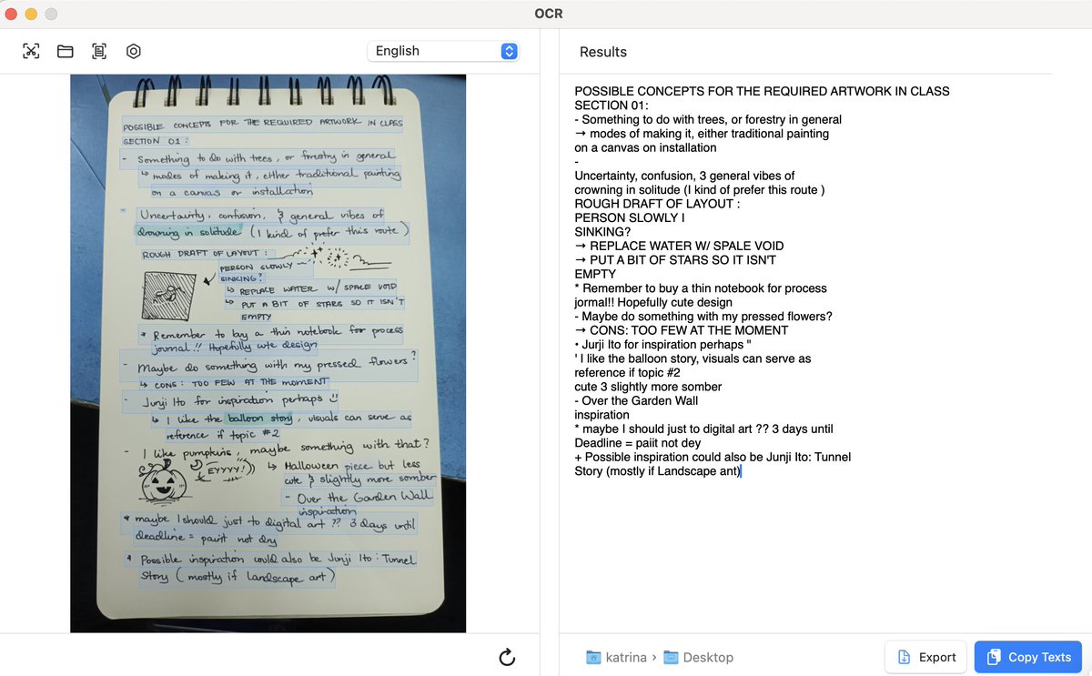 I can’t believe many people didn’t know this. 
On PDFgear for Mac, there’s a Local File OCR feature that lets you open any images and turn them into text. Saves a ton of time when pulling text from slides or scanned docs.