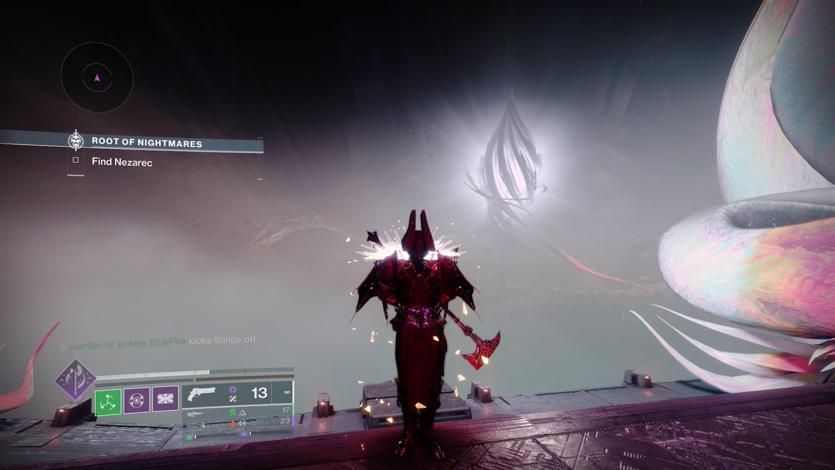 dbsd231's tweet image. I’m Nezarec for destiny 2 Halloween