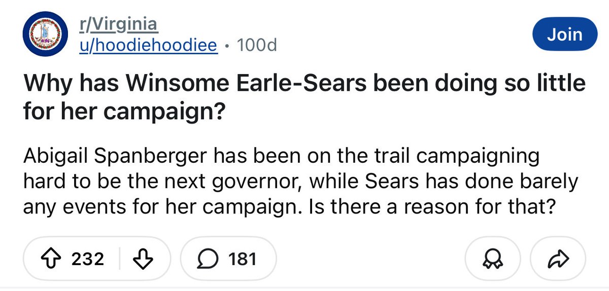 No one was showing up at Sears’ infrequent events anyway. 

Heck, Sears the defunct department store had similar attendance to her campaign events.