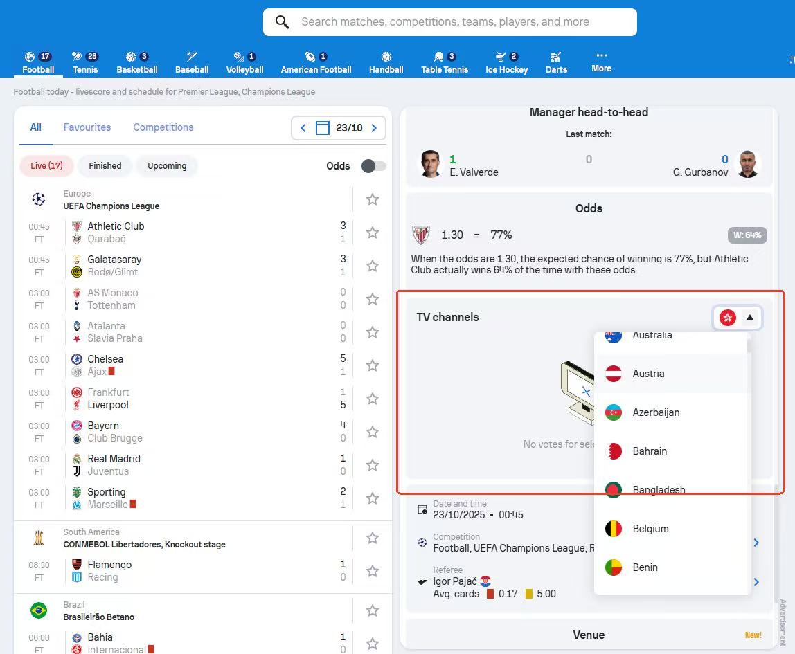 TheSports_API's tweet image. @TheSports_API  now offers a global Referee &amp;amp; Coach Data API — coverage across all country feeds, simple one-click integration, and the ability to reproduce premium scoreboard-style displays like the @aiscoreofficial  example. ⚽ 

𝐊𝐞𝐲 𝐛𝐞𝐧𝐞𝐟𝐢𝐭𝐬:
Global coverage:…