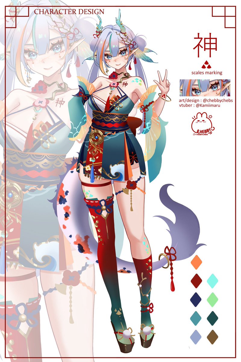 do you think my designs are recognizable (｡&gt;\\&lt;)

like something that clicks that makes you go 'yeah this is definitely a chebs design' ! ( ;´ - `;)