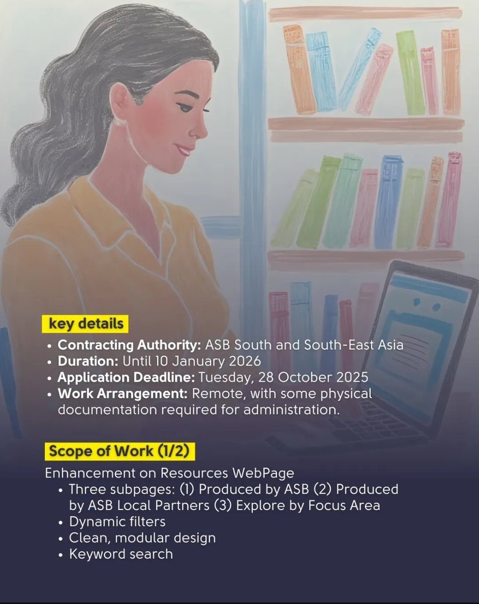 magnecareer's tweet image. #LokerPam - ASB South and South-East Asia - Web Developer - Remote - bit.ly/asbvacancy