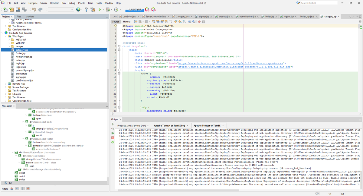 KhaledQ84Ever's tweet photo. ( Working On #Apache #NetBeans 27 )🖥️. https://t.co/5W7lzmsOMd