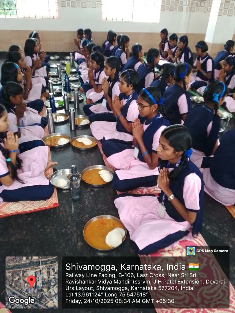 Breakfast #SocialAudit_SWDMeals #SocialWelfare_Karnataka