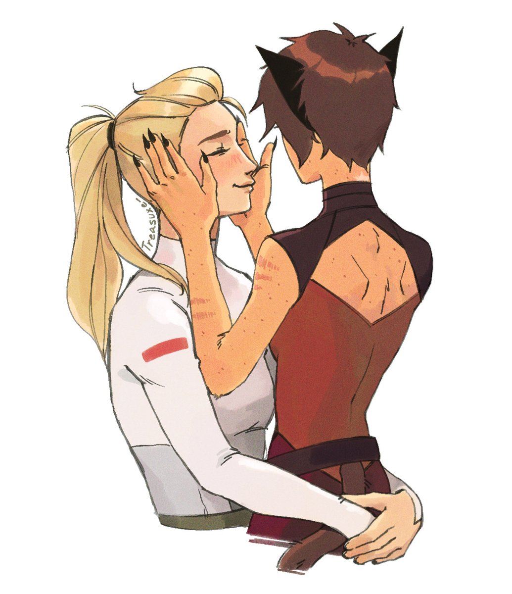 Treasuxe_'s tweet image. lovebirds #catradora #shera