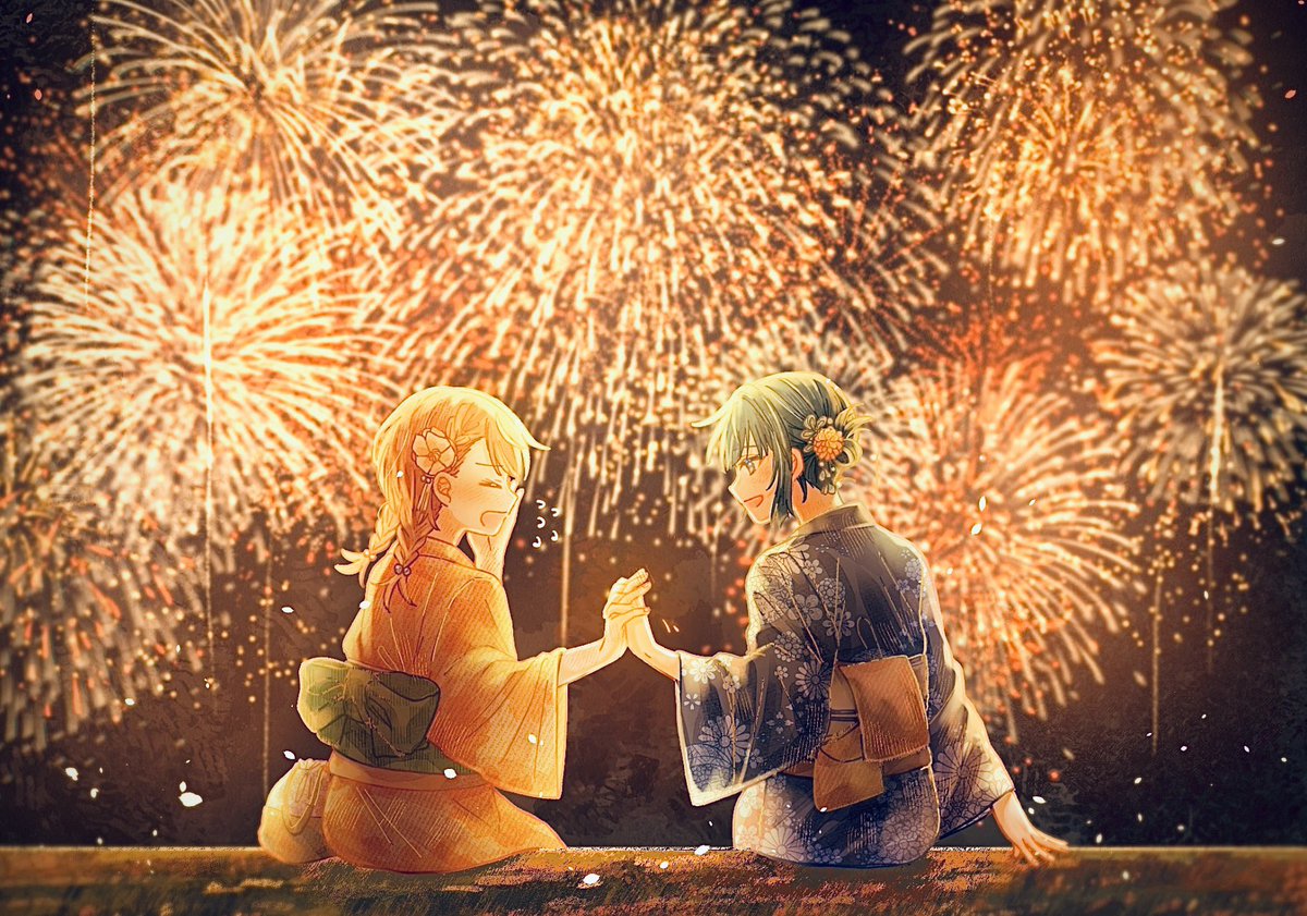 🌸🐧
花火大会🎇
