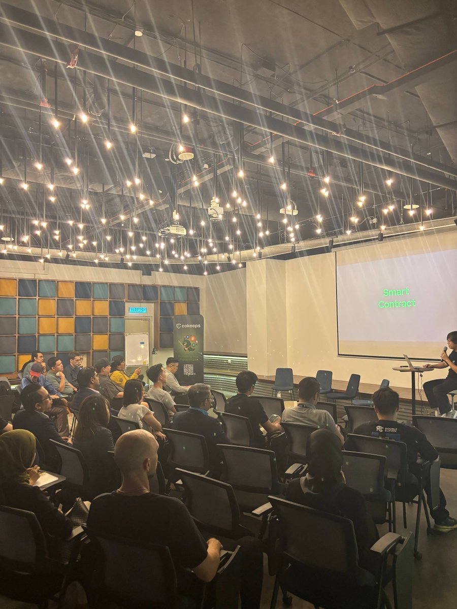 ccacc_hub's tweet image. Grabbed some solid insights (and lunch 😋) yesterday  at CoKeeps’ Institutional to Retail Solutions! Love how the talks connected the dots between institutions and retail — RWA, staking, custody, decentralised ID… all coming together for real adoption. #Web3MY #CryptoCommunity