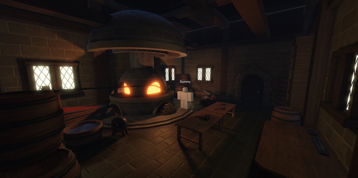 OmniKoi2's tweet image. Medieval Interiors 2

#roblox #robloxstudio #robloxart #robloxdev