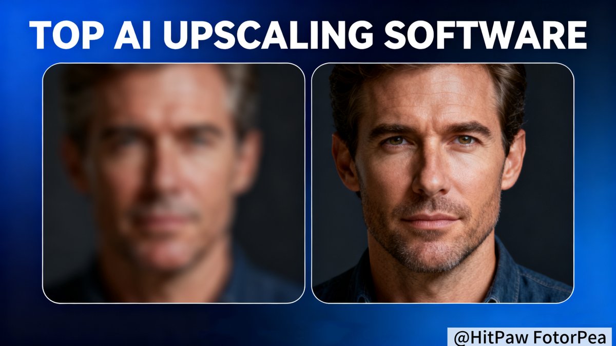 HitPawPhotoAI's tweet image. Want to enhance your images from fuzzy to flawless? Our latest roundup of top image-upscaling tools puts HitPaw FotorPea at the top for its AI-powered models and batch processing support. 
Upgrade your visuals now: shorturl.at/Dpzdw
#ImageEnhancement #HitPawFotorPea