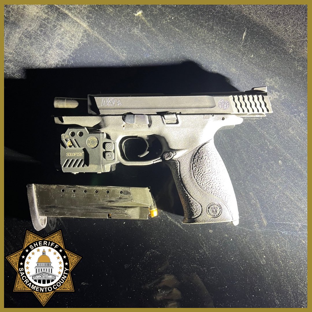 Just after 7 PM tonight, two of our <a href="/ssdk9/">Sac Sheriff K9 Unit</a> handlers spotted a black Crown Victoria driving recklessly near Watt Avenue and American River Drive. When they tried to stop the car, the driver, 23-year-old Andrew Scharnagle, decided to take off.

After a short pursuit, he lost