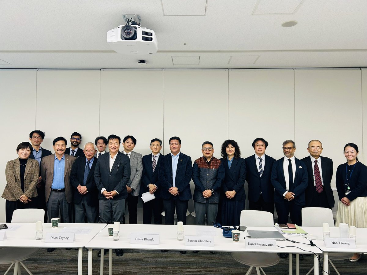 Had a meaningful discussion with Mr. Ryohei Kasai, Mr. Takenori Horimoto, Ms. Mayumi Murayama, Mr. Yujiro Futori, Mr. Toru Takahashi, and Ms. Akiko Suzuki eminent delegates from Japan representing academia and media along with senior members of the Sasakawa Peace Foundation (SPF)