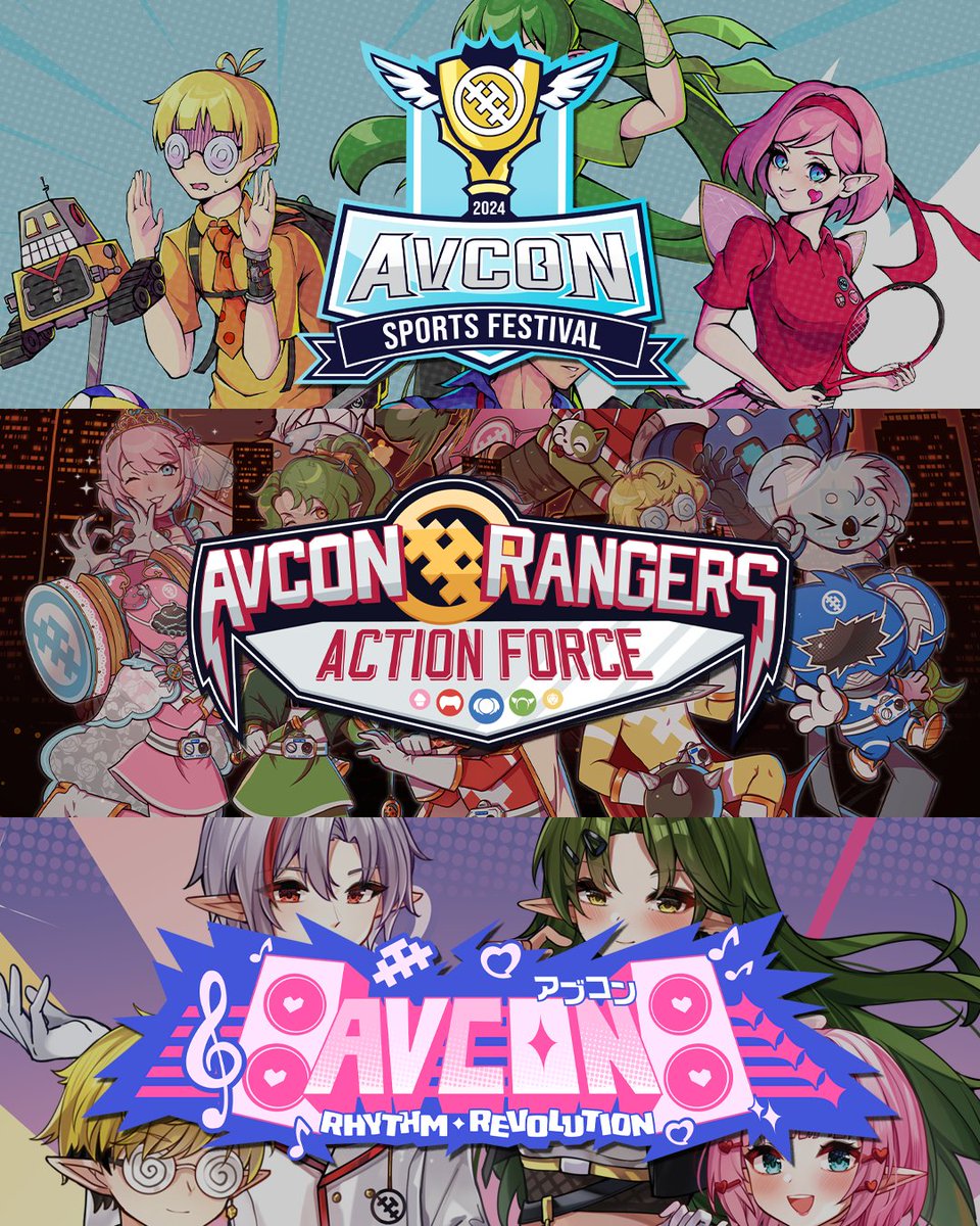 AVCon Anime & Gaming Festival tweet media