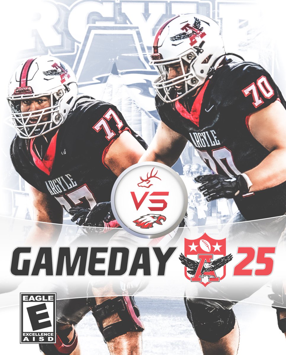 EAGLES WIN!! 7 Straight! 🔥

Argyle defeats Burleson on the road 41-7!

#TogetherWeSoar | #EYES