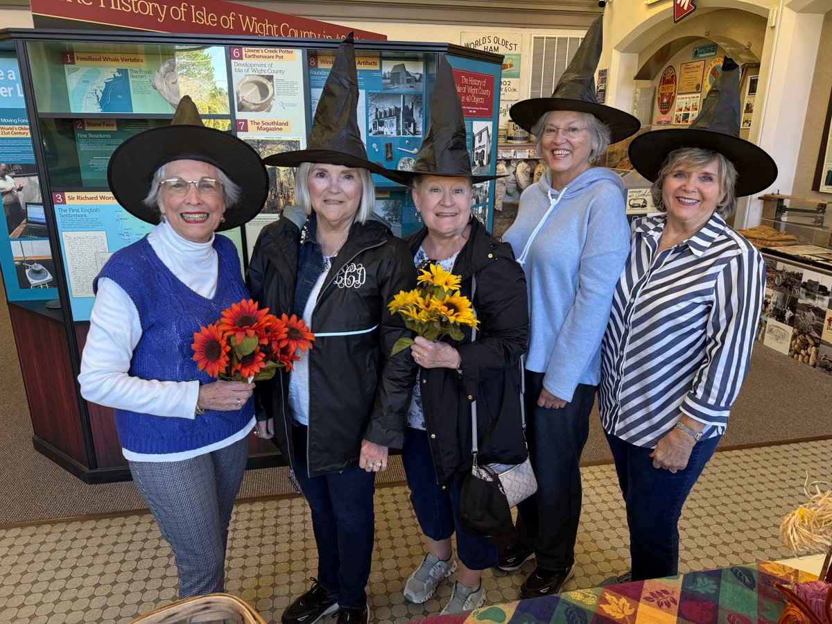 Worldsoldestham's tweet image. Plenty of witches conjured up some fun yesterday with a visit to the museum during Witches Night Out! #witches #fallfun #Halloween2025