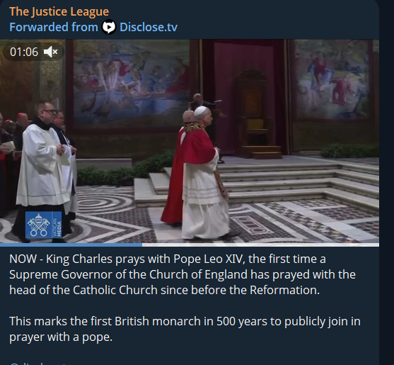 the POPE and the KING ?