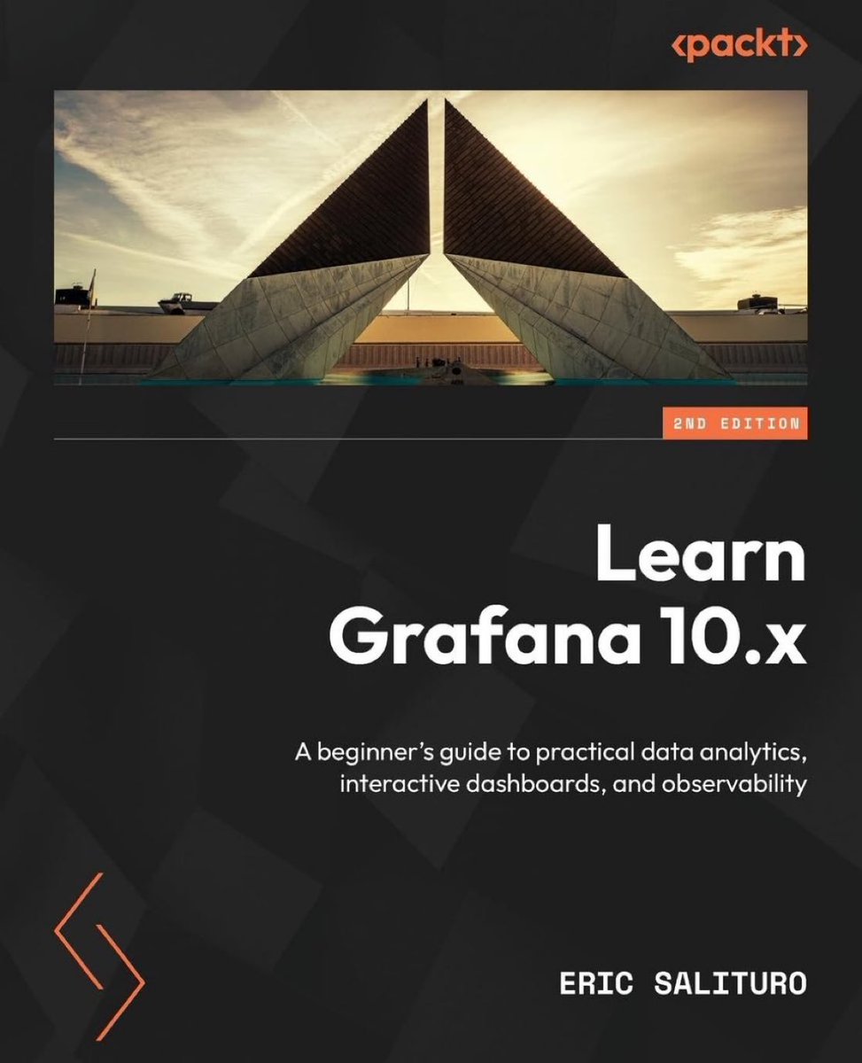 KirkDBorne's tweet image. Grafana — Beginner&apos;s guide to practical #DataAnalytics, interactive #dashboards, and #Observability [2nd Ed.]: amzn.to/44lxhLP v/ @PacktDataML
—
Grok says:

Grafana is an open-source platform for monitoring, visualization, and observability. It allows users to create,…