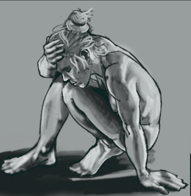 tame nudity warning

study