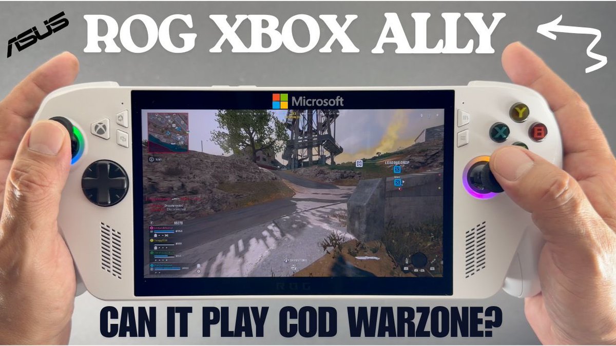 TechWithAaronHD's tweet image. 💥💥 NEW VIDEO 💥💥
ROG Xbox Ally Performance Test – Call of Duty: Warzone FPS & Gameplay Review on Xbox Ally
▶️ youtu.be/y40KAlYRVJ0
#ROG #ROGXboxAlly