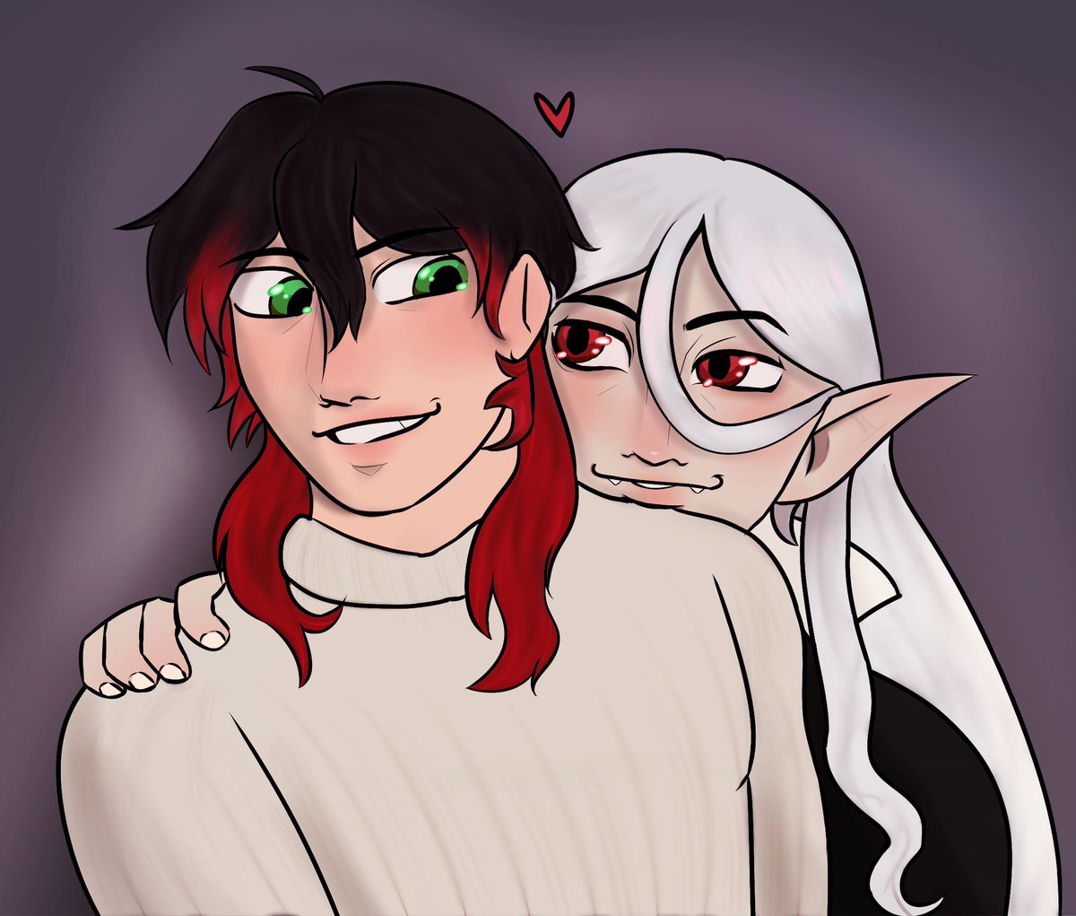 dev0tedc0rpse's tweet image. Mirror sharing Bram gachikoi and familial Aya yume