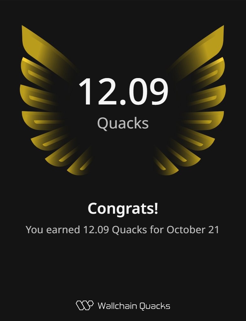 I Just earned 12.09 Quacks on <a href="/wallchain/">Wallchain Quacks</a> in one day 🦆

I earned this by shouting about <a href="/kloutgg/">KLOUT</a> the tradable prediction market built on trend. Own a Genesis Hashtag NFT, mint and merge, and trade all trending topics on X. 

Turn insights into rewards and climb the leaderboard 🥇