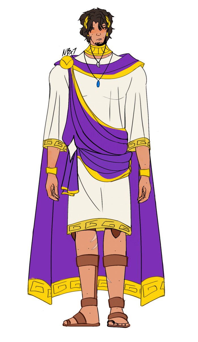 Here is the redesign of my Telemachus. (Maybe I’ll do the redesign of my Antinous)

#odyssey #telemachus