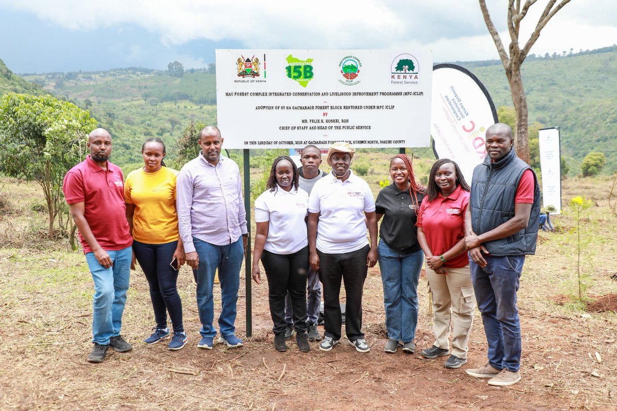 KDICkenya's tweet photo. KDIC, led by our Chief Executive Officer, Mrs. Hellen Chepkwony, will continue to support initiatives that promote environmental sustainability, economic resilience, and community livelihoods because a greener Kenya is a stronger Kenya.
#SaferStrongerTogether
#KDIC https://t.co/hdn1P8o1Dv