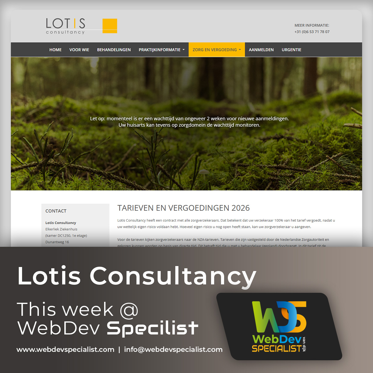 webdevspecial's tweet image. Deze week @ WebDevSpecialist
Start redesign Alucol homepage, updates Lotis Consultancy, nieuwe functies Viking Cable, voortgang Nefos REST API en uitbreidingen Mythril CMS.
Ook onderhoud bij Flowsort, ESSCN en meer.
#webdevelopment #php #seo #eindhoven #weert