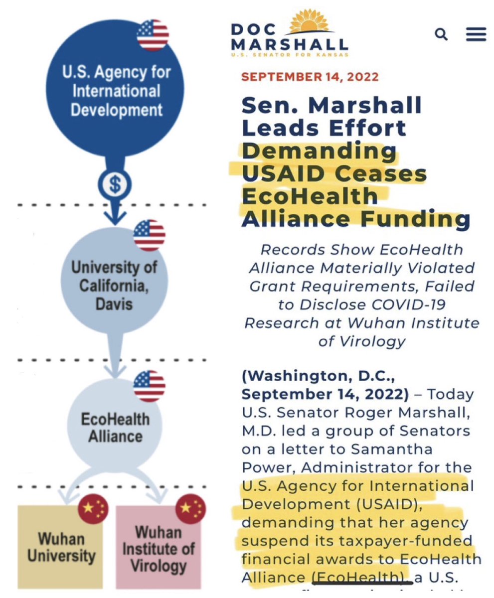 💥WOW💥

⁉️DID YOU KNOW - USAID was, IN FACT, funding BOTH the Wuhan Lab gain-of-function research AND Smartmatic Election Systems⁉️

this mean that USAID was simultaneously funding BOTH the election-rigging technology that would steal the 2020 election WHILE manufacturing and