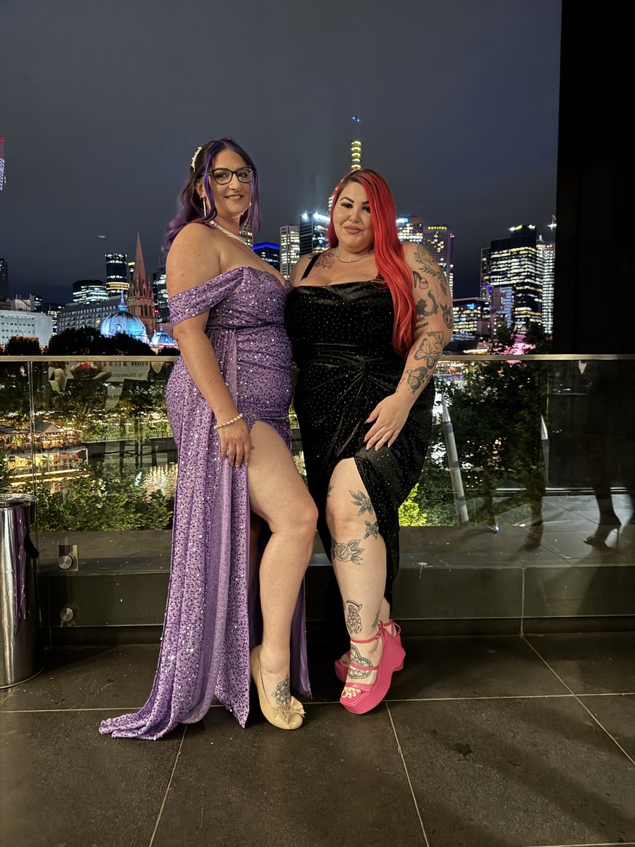 <a href="/littleredivy/">Red Ivy</a> and I were princesses at the <a href="/SWCRAwards/">SWorker Community Recognition Awards</a> last night!
What a beautiful night with beautiful, inspiring, amazing people. Congrats to all the winners x