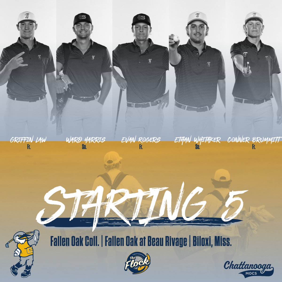 GoMocsMGLF's tweet image. Excited to get started at Beau Rivage. @GoMocs.com preview: bit.ly/3KRXv2V